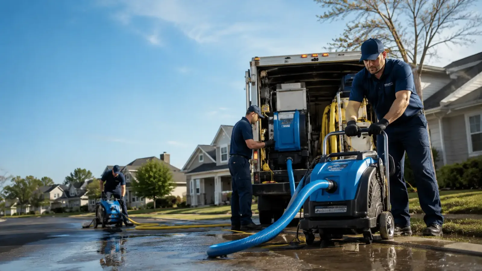 Flood Damage Cleanup in New Hudson, MI